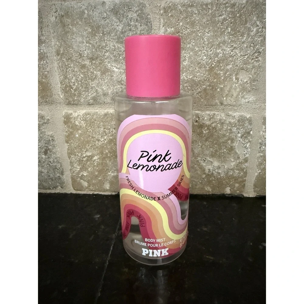 Victoria's Secret PINK Lemonade Scented Body Mist,8.4 fl‎ oz Limited Edition
